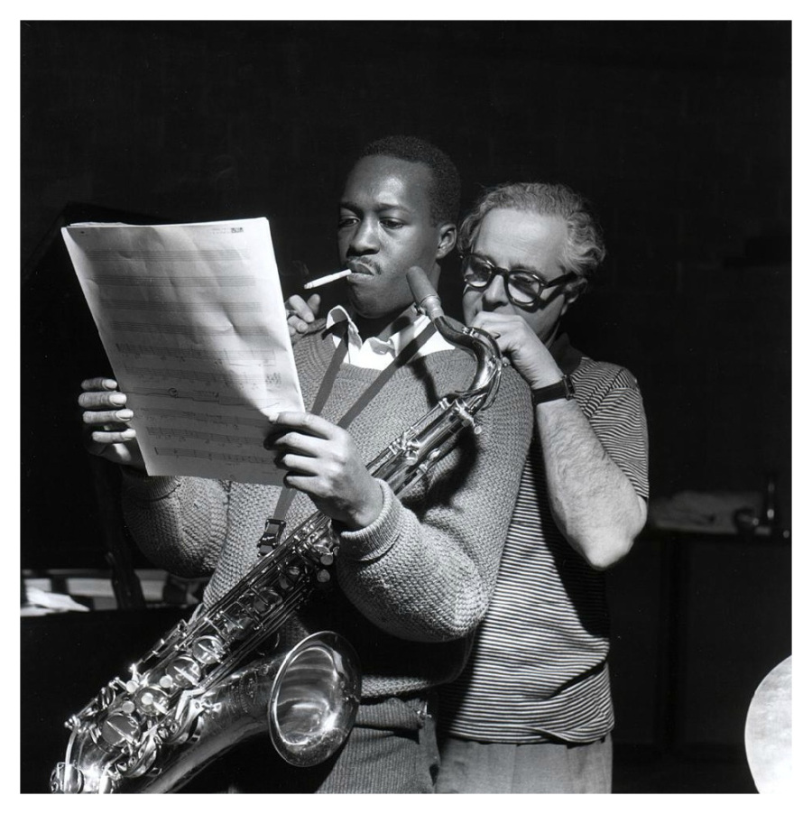 hank-mobley-and-alfred-lion-englewood-cliffs-nj-1960